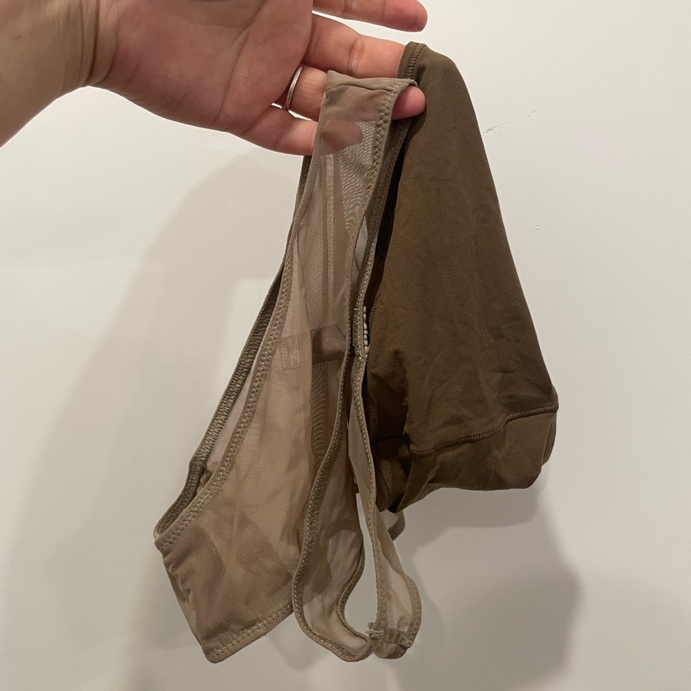 SKIMS Tan and Brown Intimates Panties